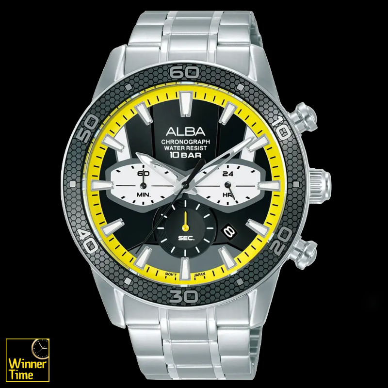 นาฬิกาข้อมือผู้ชาย ALBA Sportive Quartz รุ่น AT3K41X,AT3K41X1,AT3K41