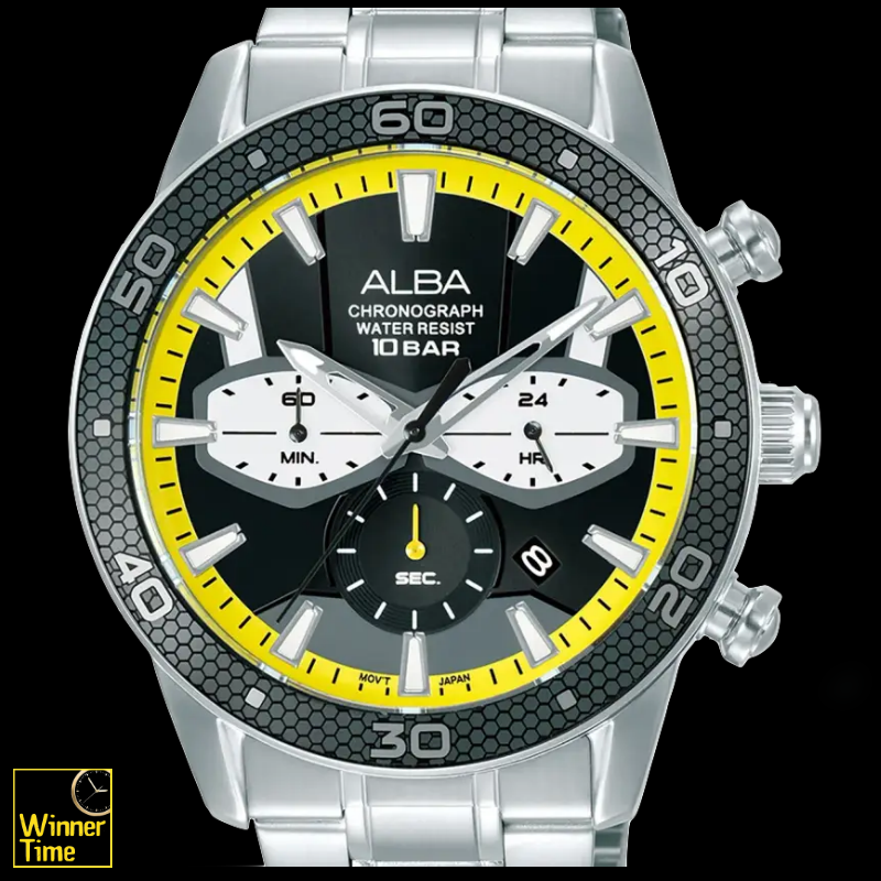 นาฬิกาข้อมือผู้ชาย ALBA Sportive Quartz รุ่น AT3K41X,AT3K41X1,AT3K41