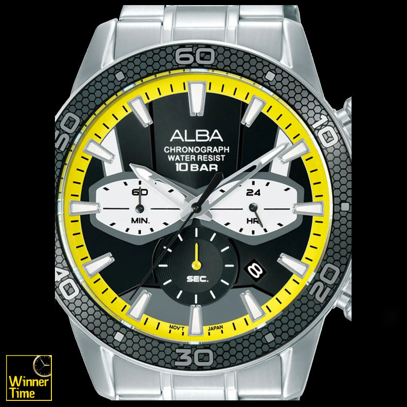 นาฬิกาข้อมือผู้ชาย ALBA Sportive Quartz รุ่น AT3K41X,AT3K41X1,AT3K41