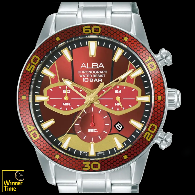 นาฬิกาข้อมือผู้ชาย ALBA Sportive Quartz รุ่น AT3K43X,AT3K43X1,AT3K43