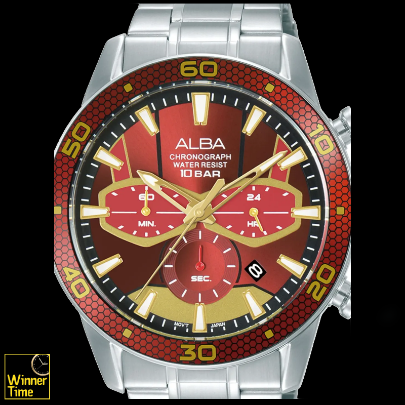 นาฬิกาข้อมือผู้ชาย ALBA Sportive Quartz รุ่น AT3K43X,AT3K43X1,AT3K43