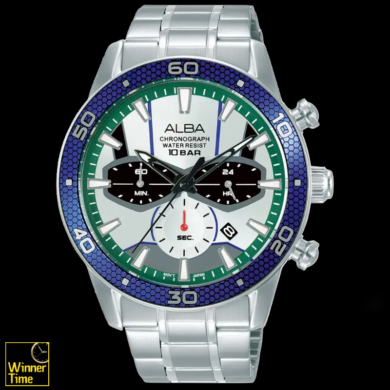 นาฬิกาข้อมือผู้ชาย ALBA Sportive Quartz รุ่น AT3K45X,AT3K45X1,AT3K45