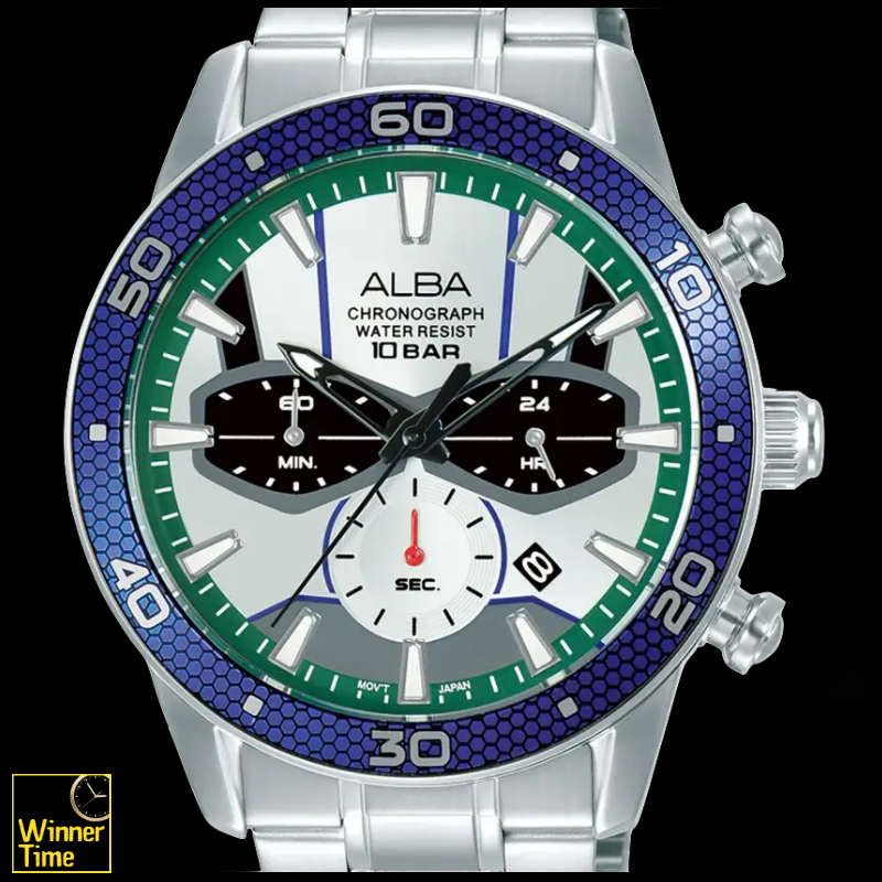 นาฬิกาข้อมือผู้ชาย ALBA Sportive Quartz รุ่น AT3K45X,AT3K45X1,AT3K45