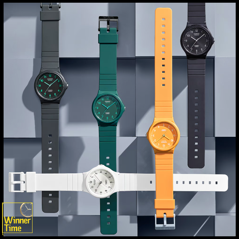 นาฬิกาข้อมือผู้ชาย CASIO POP รุ่น MQ-24B-3BDF (ใส่ได้ทั้งชายและหญิง)
