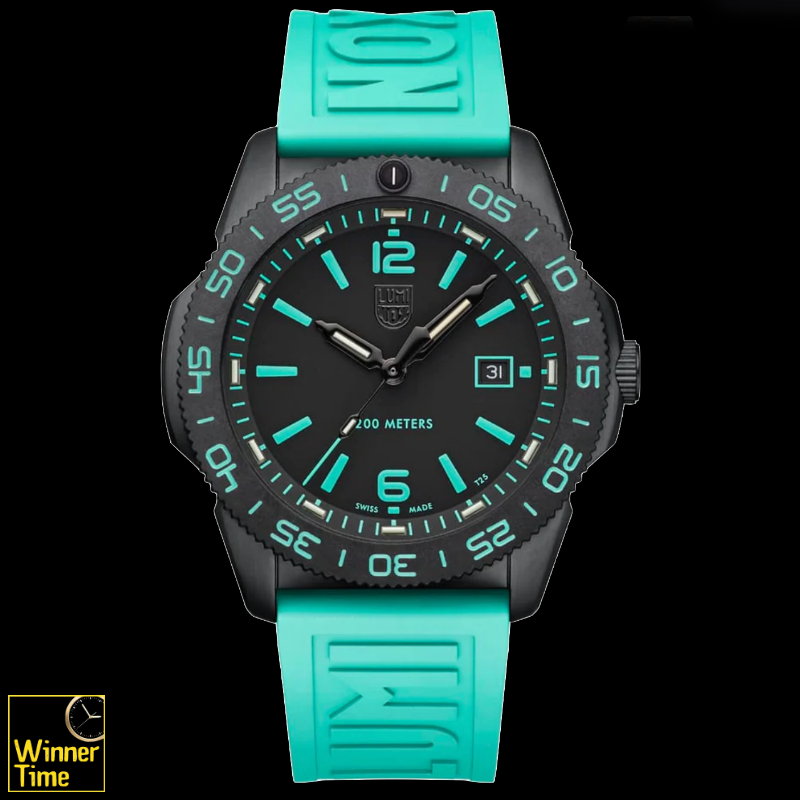 นาฬิกาข้อมือLUMINOX Pacific Diver Transformative Teal Limited Edition Color of the Year รุ่น XS.3124.N.SET