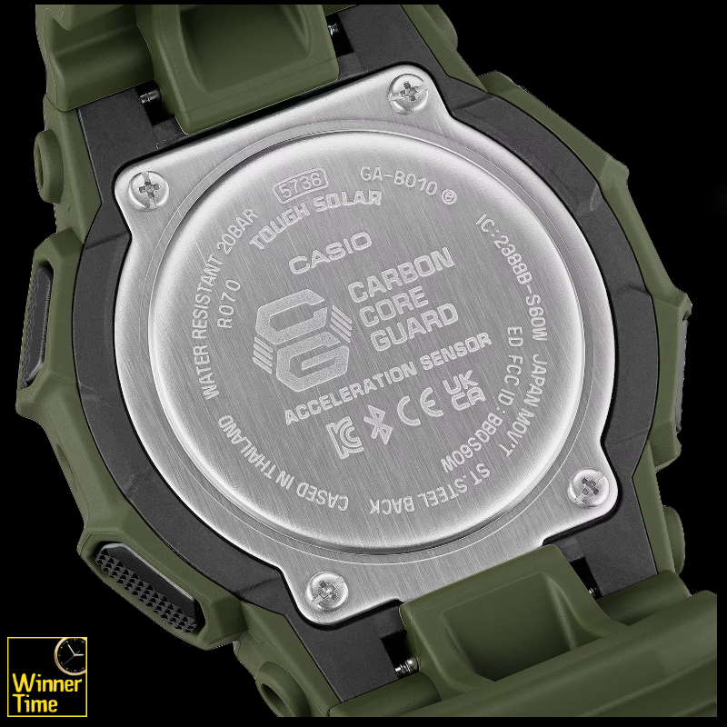 นาฬิกาข้อมือผู้ชาย CASIO G-SHOCK ANALOG-DIGITAL Bluetooth series รุ่น GA-B010-3A