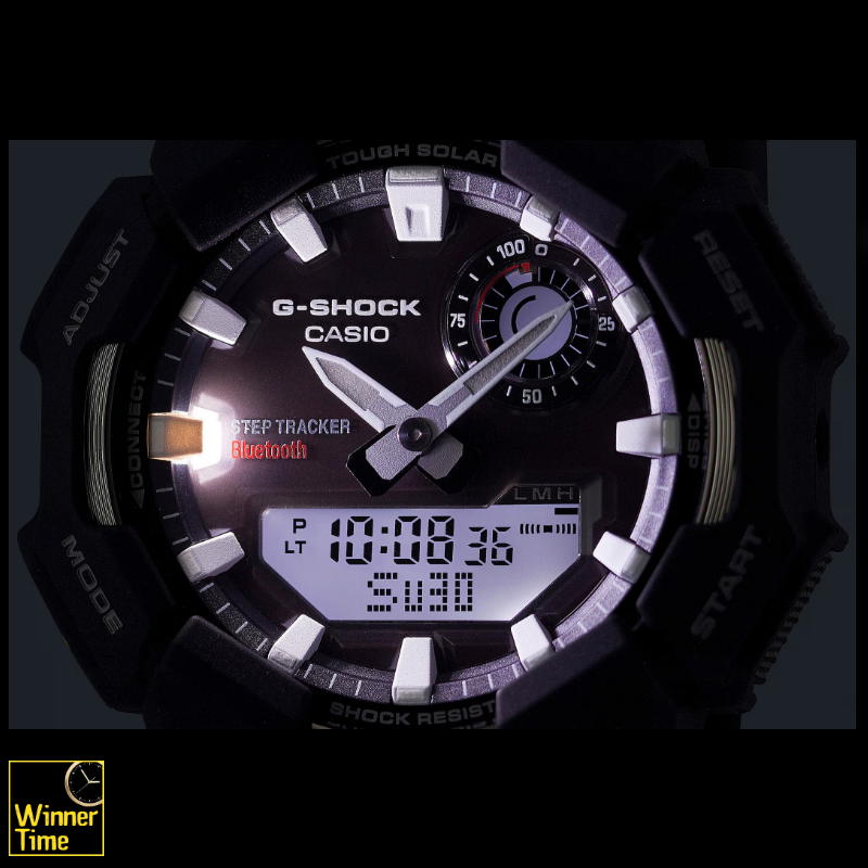 นาฬิกาข้อมือผู้ชาย CASIO G-SHOCK ANALOG-DIGITAL Solar Bluetooth series รุ่น GA-B010-1A