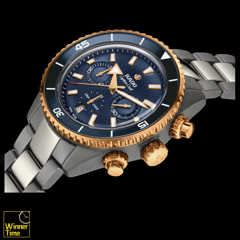 นาฬิกา RADO Captain Cook High-Tech Ceramic Chronograph รุ่น R32195202