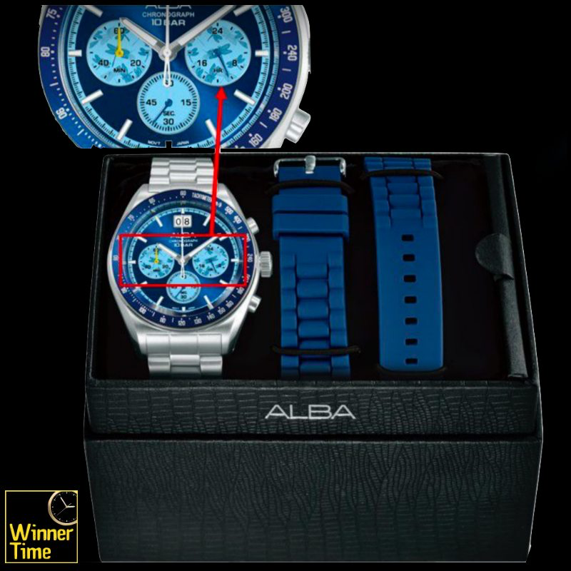 นาฬิกาข้อมือผู้ชาย ALBA Sport Chronograph Related Models รุ่น AU5023X2,AU5023X,AU5023