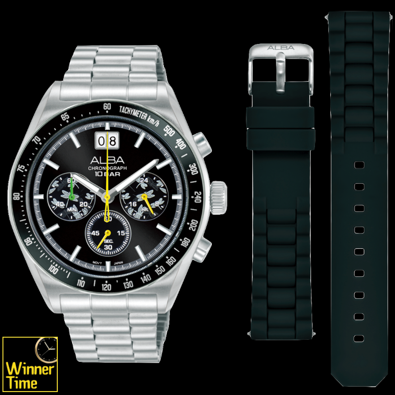 นาฬิกาข้อมือผู้ชาย ALBA Sport Chronograph Related Models รุ่น AU5025X2,AU5025X,AU5025