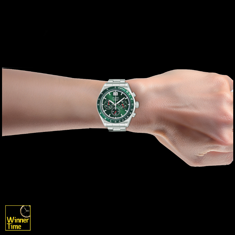 นาฬิกาข้อมือผู้ชาย ALBA Sport Chronograph Related Models รุ่น AU5027X2,AU5027X,AU5027