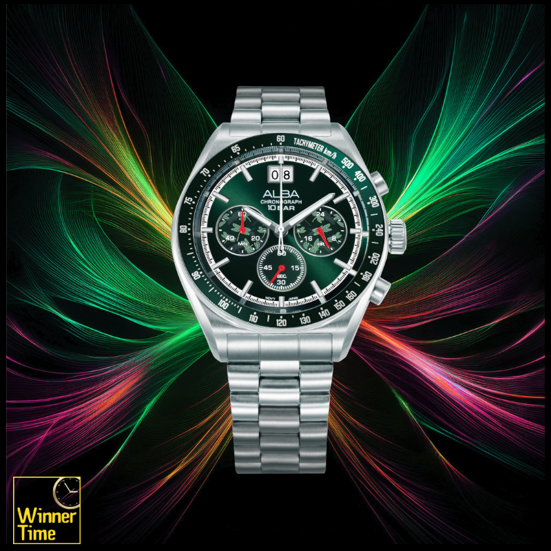 นาฬิกาข้อมือผู้ชาย ALBA Sport Chronograph Related Models รุ่น AU5027X2,AU5027X,AU5027