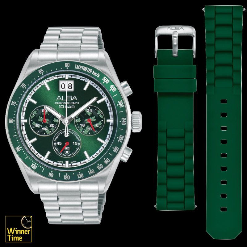 นาฬิกาข้อมือผู้ชาย ALBA Sport Chronograph Related Models รุ่น AU5027X2,AU5027X,AU5027