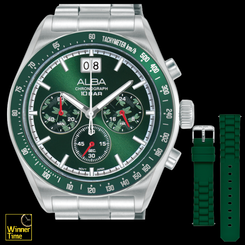 นาฬิกาข้อมือผู้ชาย ALBA Sport Chronograph Related Models รุ่น AU5027X2,AU5027X,AU5027