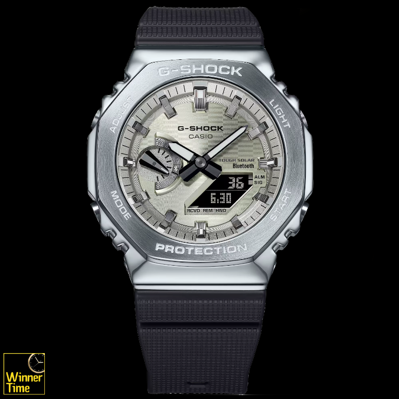 นาฬิกาข้อมือ Casio G-SHOCKG-STEEL ซีรีส์ 2100 รุ่น GBM-2100A-8B