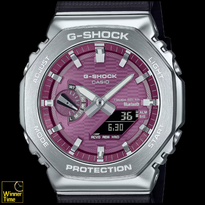 นาฬิกาข้อมือ Casio G-SHOCKG-STEEL ซีรีส์ 2100 รุ่น GBM-2100A-4B