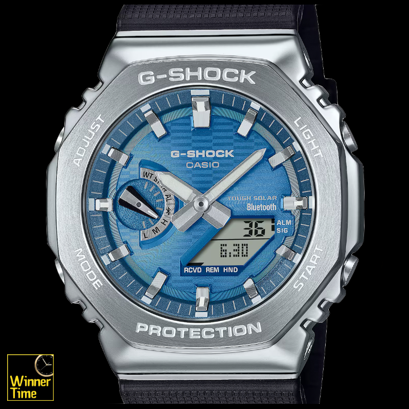 นาฬิกาข้อมือ Casio G-SHOCKG-STEEL&nbsp;ซีรีส์ 2100 รุ่น GBM-2100A-2B