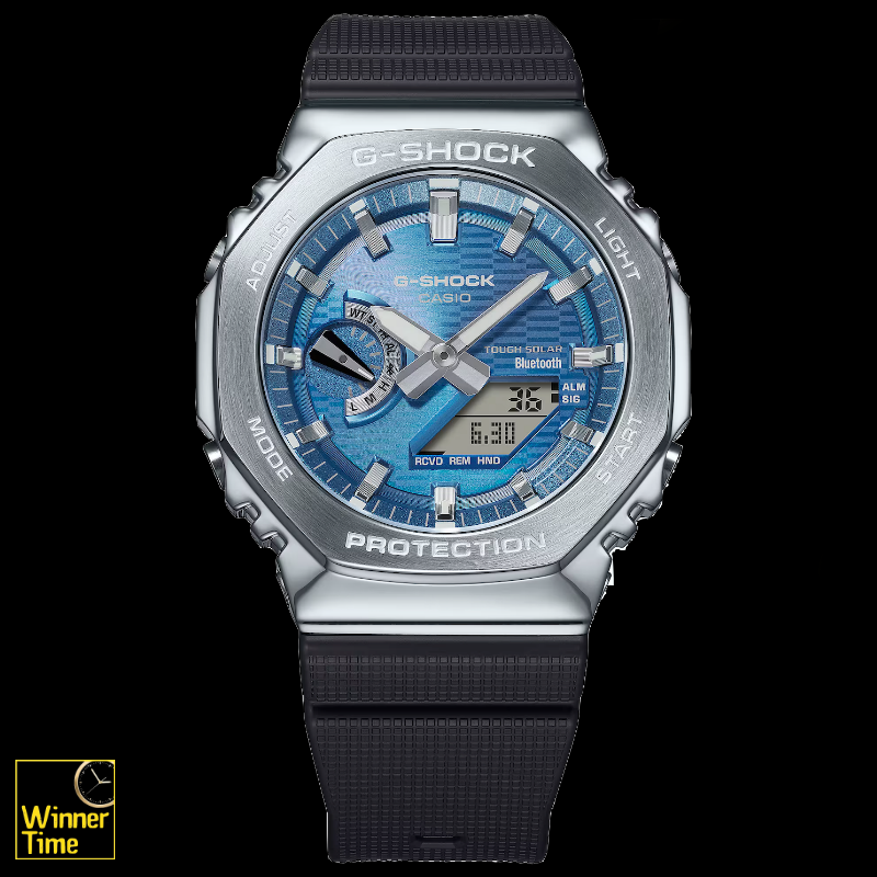 นาฬิกาข้อมือ Casio G-SHOCKG-STEEL ซีรีส์ 2100 รุ่น GBM-2100A-2B