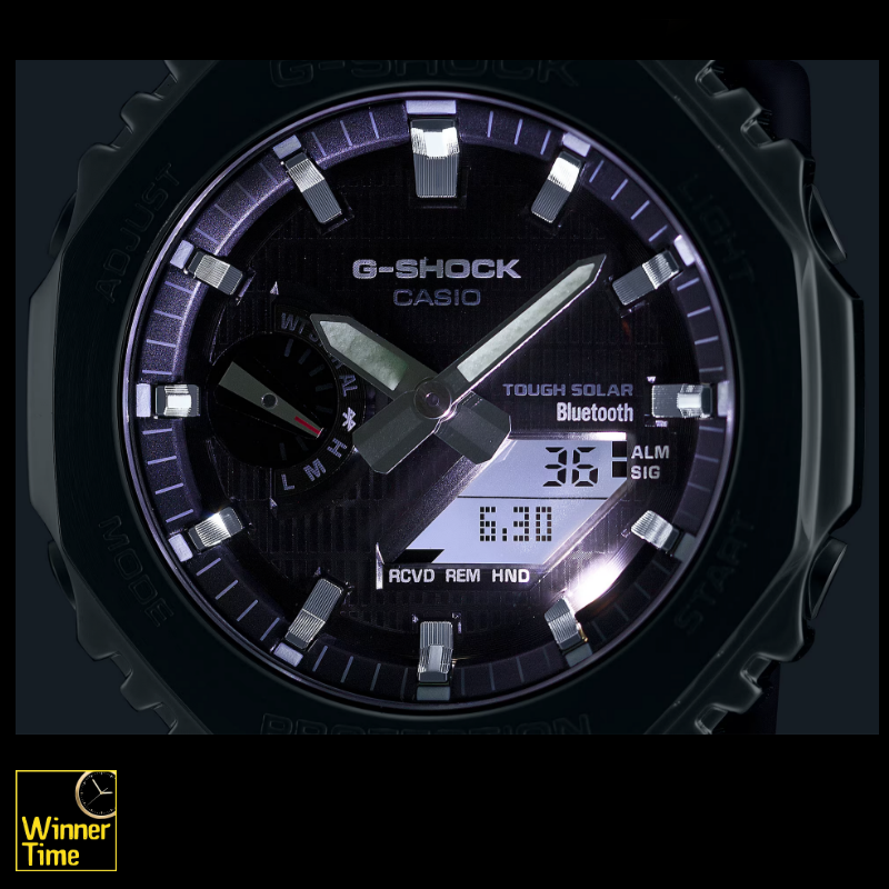 นาฬิกาข้อมือ Casio G-SHOCKG-STEEL ซีรีส์ 2100 รุ่น GBM-2100A-8B