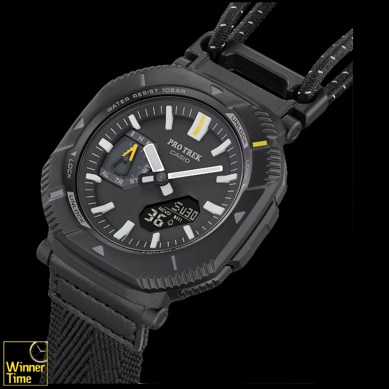 นาฬิกาข้อมือผู้ชาย Casio PRO TREK PRJ-B001 Series รุ่น PRJ-B001B-1DR