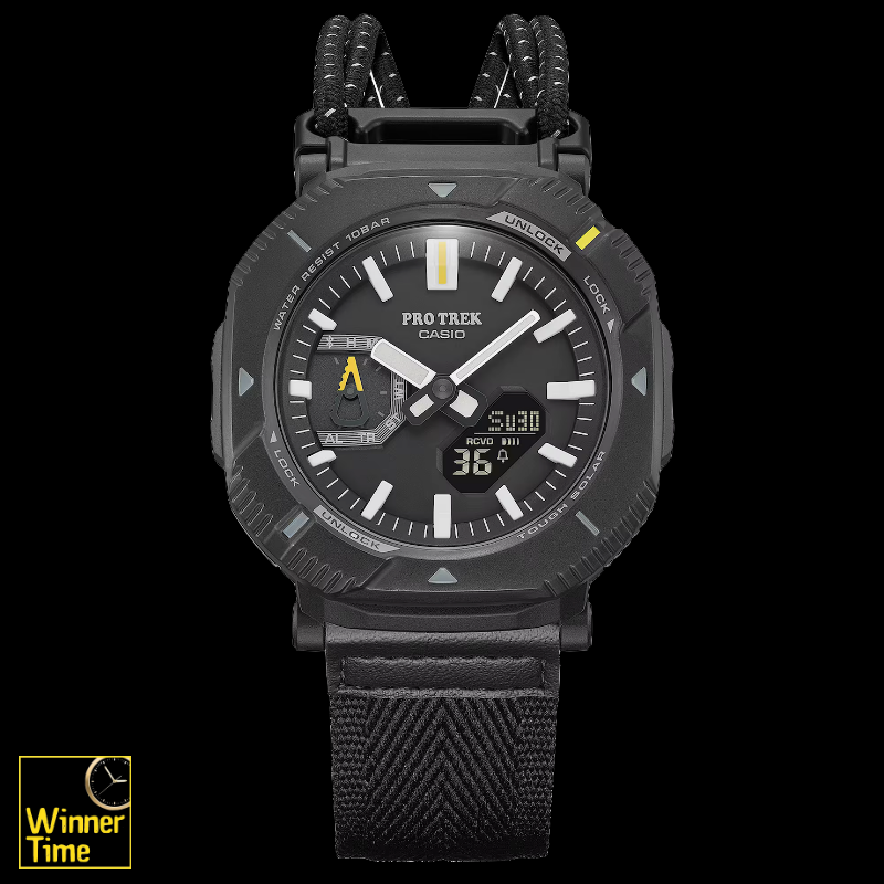นาฬิกาข้อมือผู้ชาย Casio PRO TREK PRJ-B001 Series รุ่น PRJ-B001B-1DR