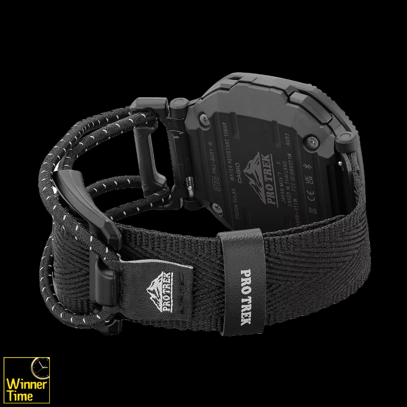 นาฬิกาข้อมือผู้ชาย Casio PRO TREK PRJ-B001 Series รุ่น PRJ-B001B-1DR