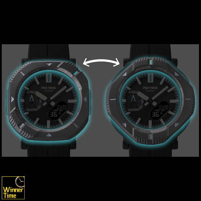 นาฬิกาข้อมือผู้ชาย Casio PRO TREK PRJ-B001 Series รุ่น PRJ-B001-1DR