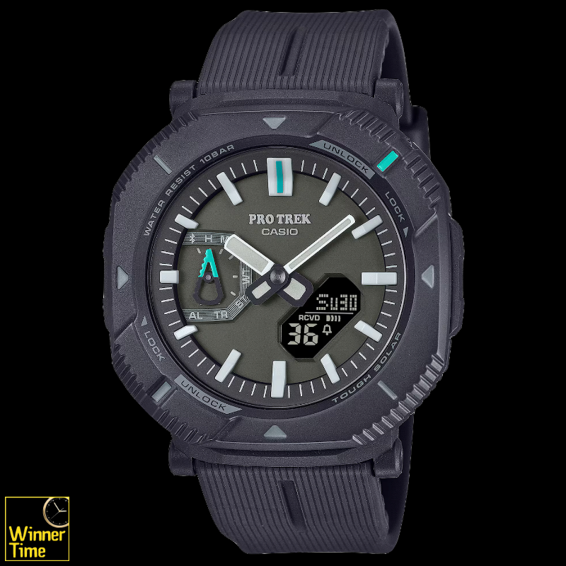 นาฬิกาข้อมือผู้ชาย Casio PRO TREK PRJ-B001 Series รุ่น PRJ-B001-1DR