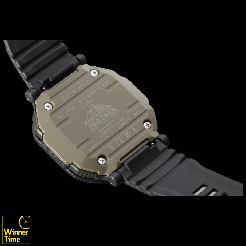 นาฬิกาข้อมือผู้ชาย Casio PRO TREK PRJ-B001 Series รุ่น PRJ-B001-1DR