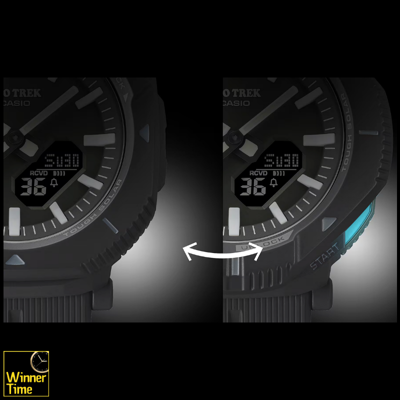 นาฬิกาข้อมือผู้ชาย Casio PRO TREK PRJ-B001 Series รุ่น PRJ-B001-1DR