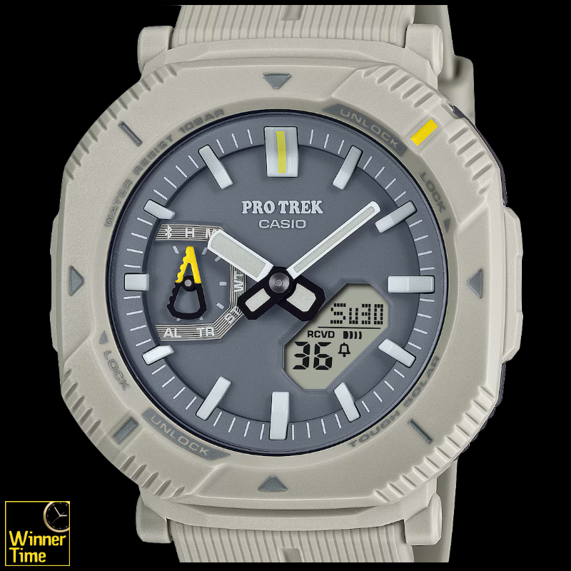 นาฬิกาข้อมือผู้ชาย Casio PRO TREK PRJ-B001 Series รุ่น PRJ-B001-7DR