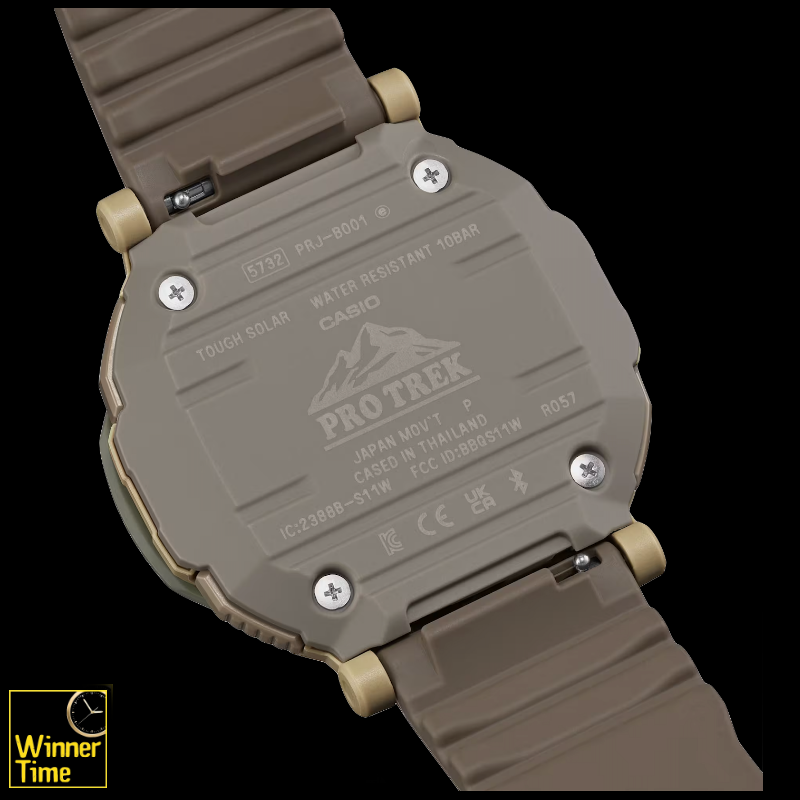 นาฬิกาข้อมือผู้ชาย Casio PRO TREK PRJ-B001 Series รุ่น PRJ-B001-5DR