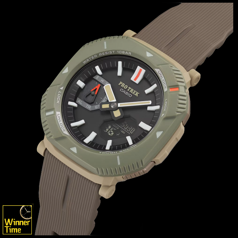 นาฬิกาข้อมือผู้ชาย Casio PRO TREK PRJ-B001 Series รุ่น PRJ-B001-5DR