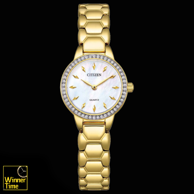 นาฬิกาข้อมือผู้หญิงCITIZEN LADIES QUARTZ รุ่น EZ7012-51D