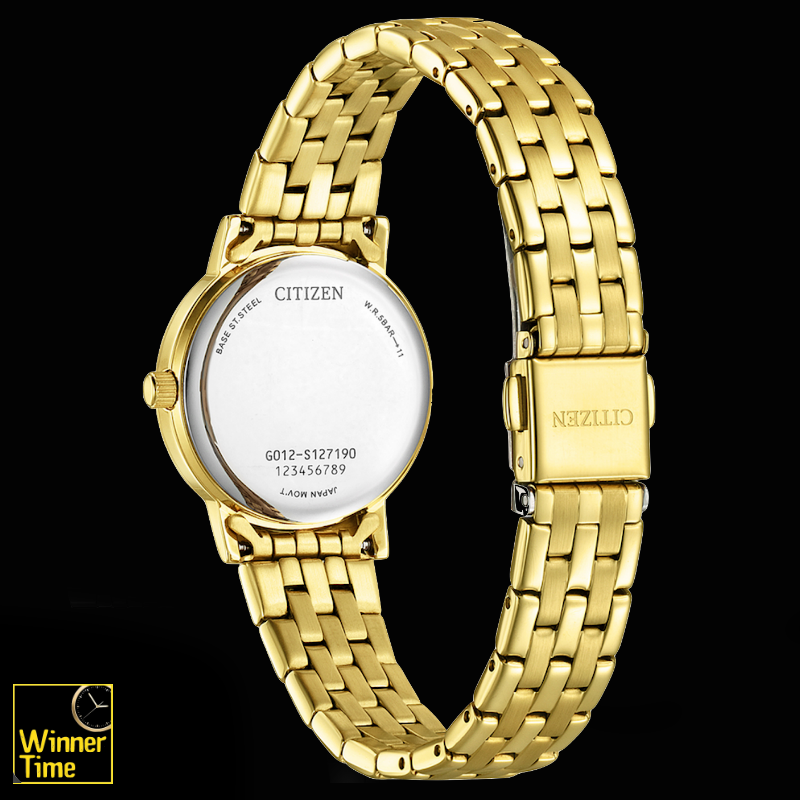 นาฬิกาข้อมือผู้หญิงCITIZEN LADIES QUARTZ รุ่น EU6096-58A