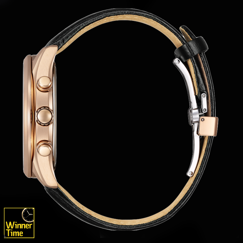นาฬิกาข้อมือผู้ชาย CITIZEN ECO-DRIVERADIO - CONTROLLED MOON PHASE รุ่น BY1033-01H