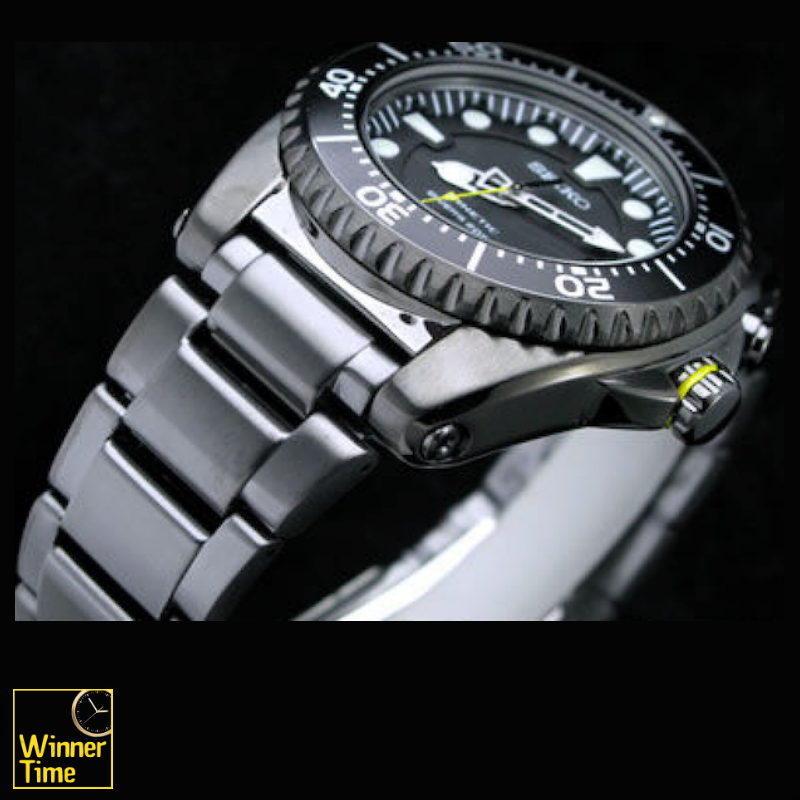 นาฬิกา Seiko Kinetic Divers 200M TICN สีดำ รุ่น SKA427P1,SKA427P,SKA427