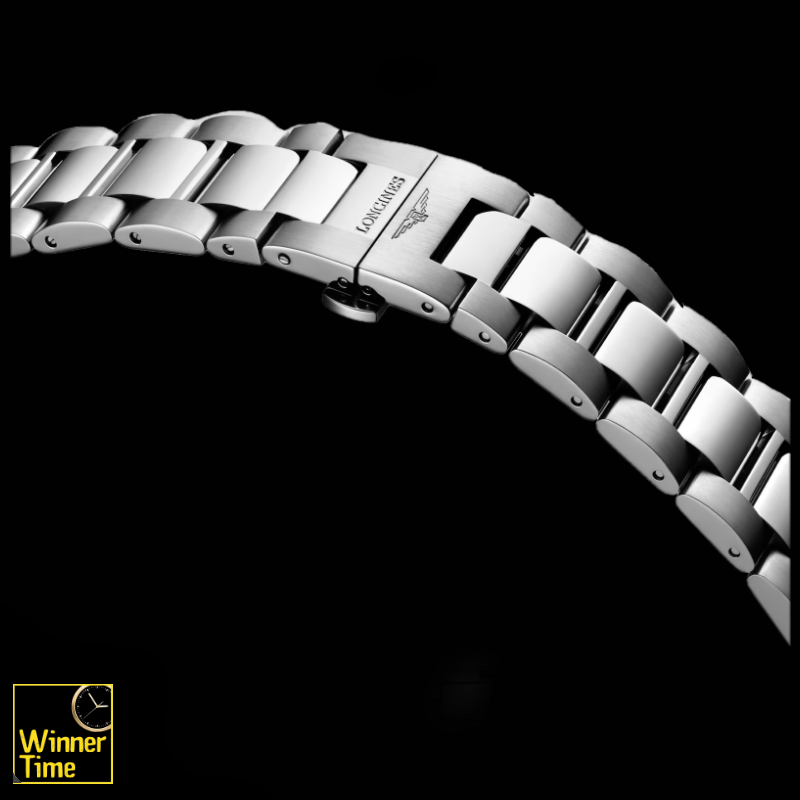 นาฬิกาข้อมือผู้ชายจากแบรนด์หรูสวิส Longines  CONQUEST- L3.759.4.96.6 ควอตซ์, Ø 41.00 mm รุ่น  L3.759.4.96.6