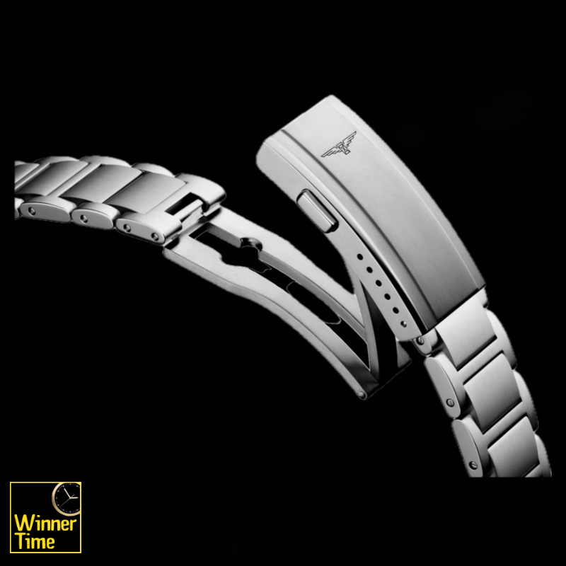 นาฬิกาข้อมือผู้ชายจากแบรนด์หรูสวิส Longines HYDROCONQUEST-ควอตซ์ Ø 42.00 mm สแตนเลสสตีล รุ่น L3.769.4.06.6