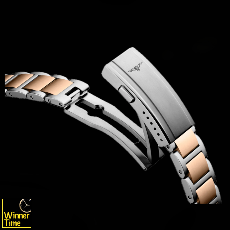 นาฬิกาข้อมือผู้ชายจากแบรนด์หรูสวิส Longines HYDROCONQUESTควอตซ์ Ø 42.00 mm สแตนเลสสตีลและเคลือบ pvd สีแดง รุ่น L3.769.3.58.7