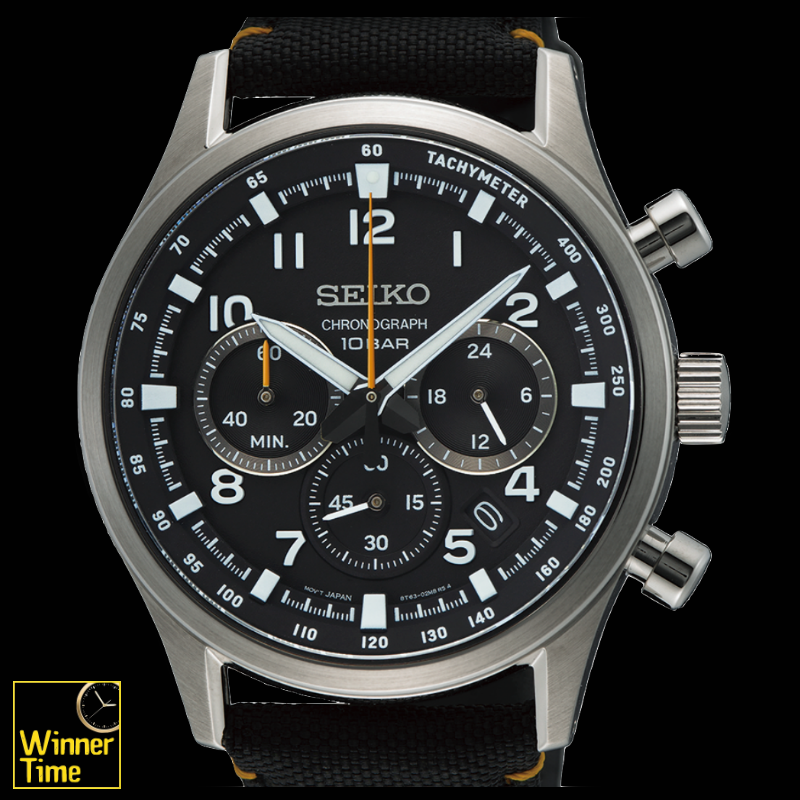 นาฬิกา Seiko Quartz Chronograph Discover More Sport รุ่น SSB449P,SSB449P1,SSB449