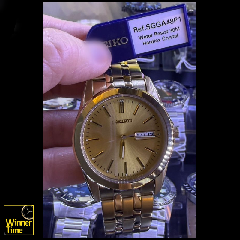 นาฬิกาSeiko Quartz Analog รุ่น SGGA48P1,SGGA48P,SGGA48