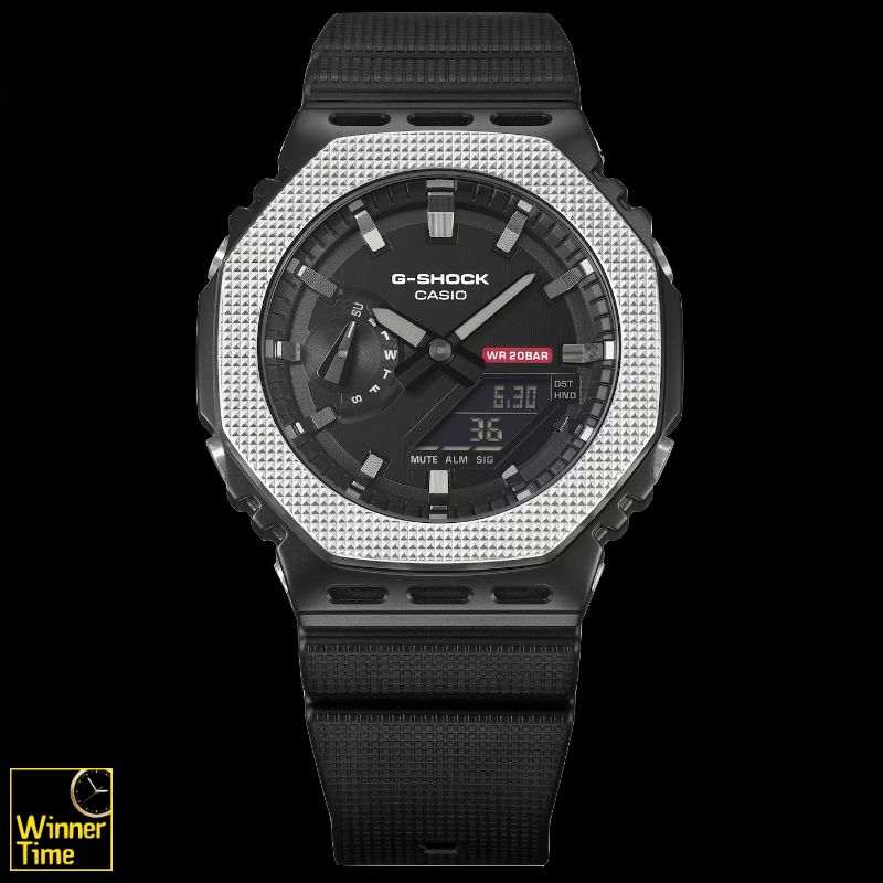 นาฬิกาข้อมือผู้ชาย Casio G-Shock G-STEEL ซีรีส์ 2100 รุ่น GM-2100BM-1A