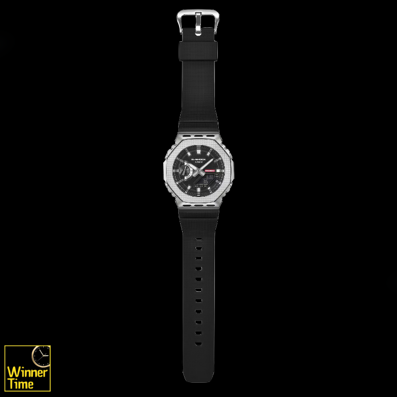 นาฬิกาข้อมือผู้ชาย G-STEEL ซีรีส์ 2100 รุ่น GM-2100M-1A