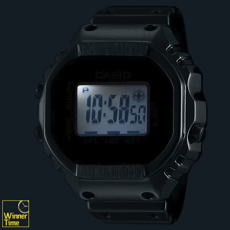 นาฬิกาวงแหวนของ Casio รุ่น CRW-001-1DR สีเงิน