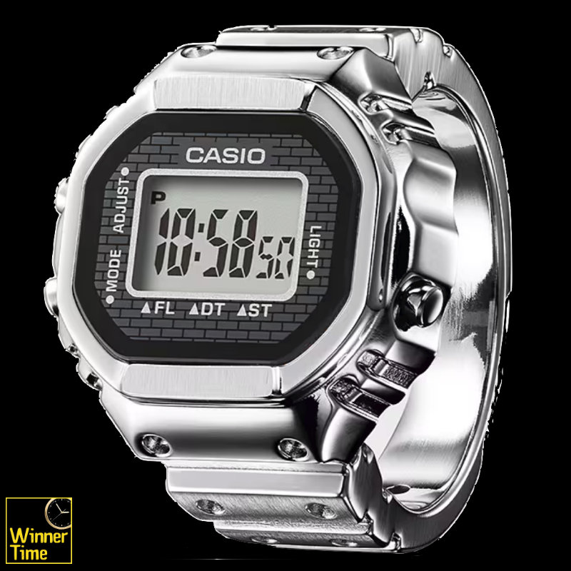 นาฬิกาวงแหวนของ Casio รุ่น CRW-001-1DR สีเงิน