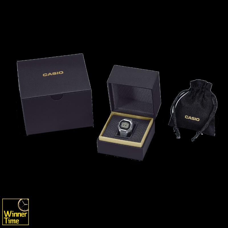 นาฬิกาวงแหวนของ Casio รุ่น CRW-001-1DR สีเงิน