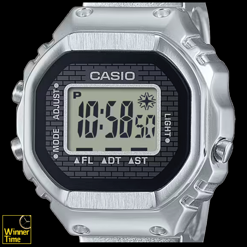 นาฬิกาวงแหวนของ Casio รุ่น CRW-001-1DR สีเงิน