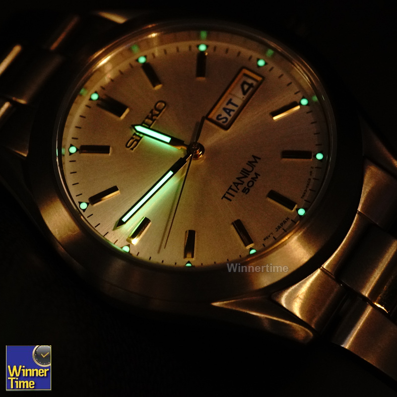 นาฬิกาSeiko Titanium Quartz รุ่น SGG603,SGG603P1,SGG603P