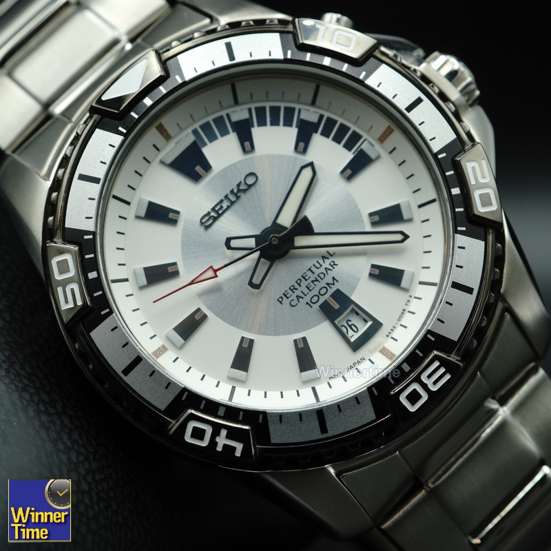 นาฬิกาSeiko Seiko Criteria SNQ113P1 Perpetual Calender รุ่น SNQ113P1,SNQ113P,SNQ113